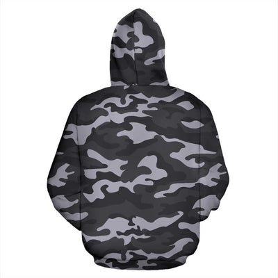 Grey Camouflage Hoodie