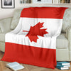 Canadian Flag Blanket