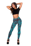 Teal Decor Leggings