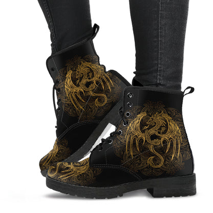 Dragon Mandala Boots