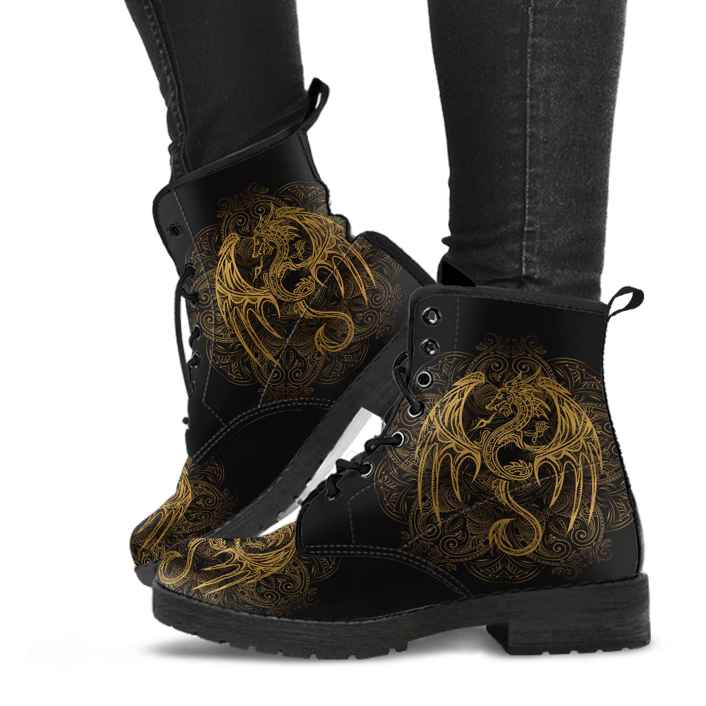 Dragon Mandala Boots