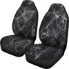 Dark Grey Stone Marble Car Seat Covers