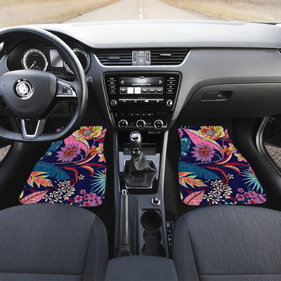 Colorful Flowers Car Floor Mats