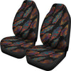 Dark Feathers Car Seat Covers