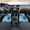 Blue Animal Print Car Floor Mats