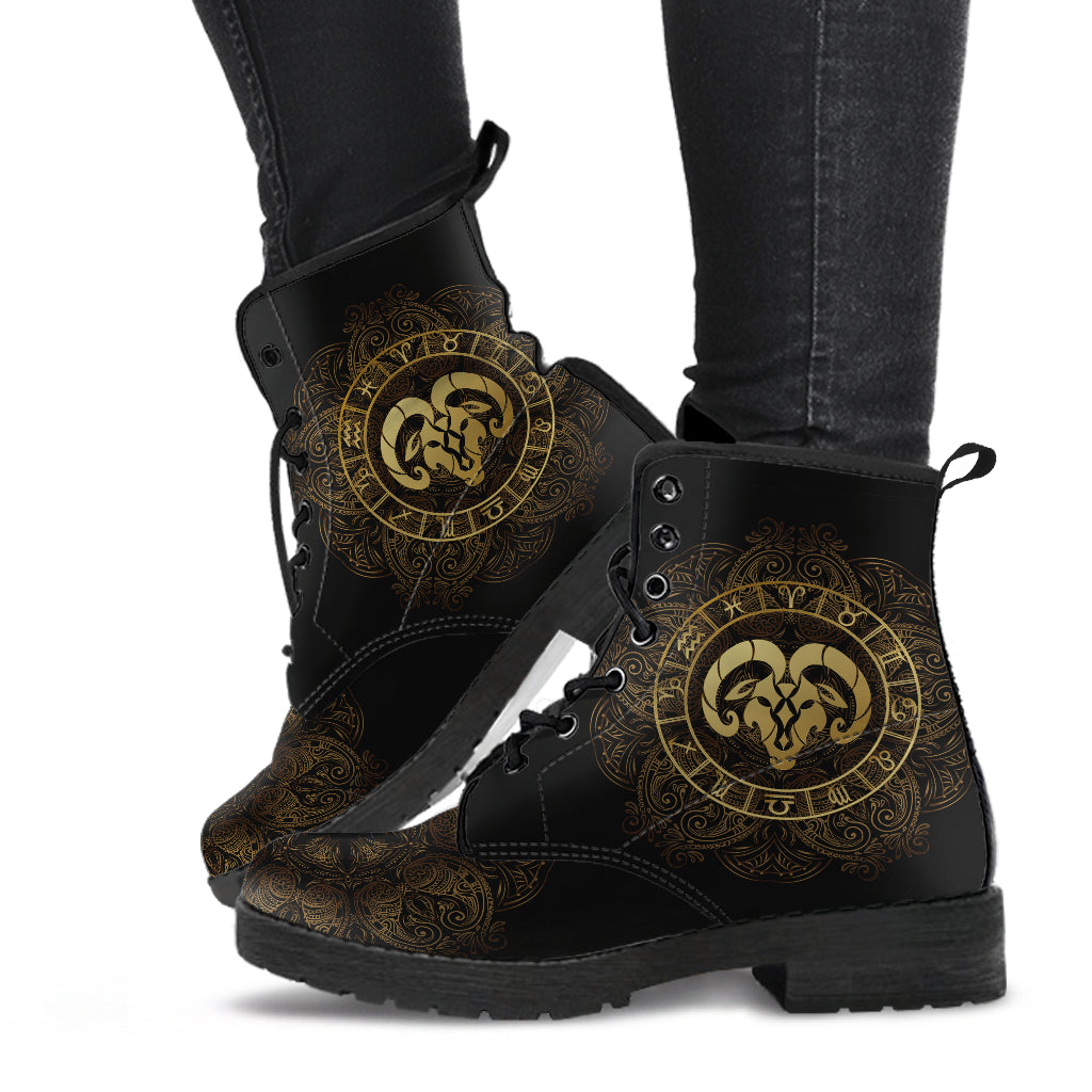 Aries Zodiac Boots