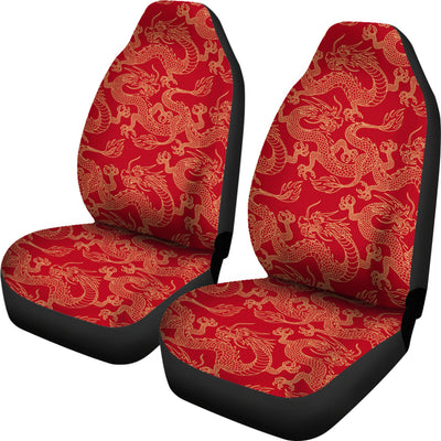 Red Dragon Car Seat Covers