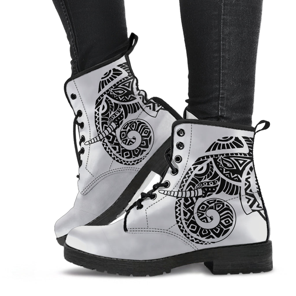 Elephant Tribal Maori Boots