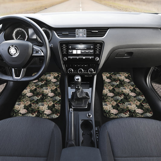 Floral Pattern Car Floor Mats