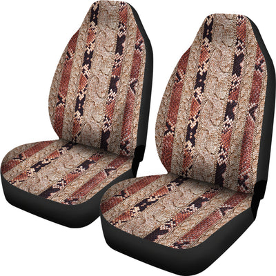 Knit-Print Stripes Car Seat Covers