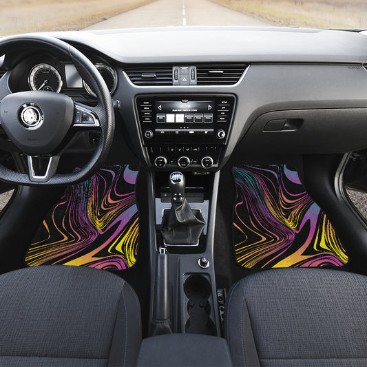Abstract Swirls Car Floor Mats