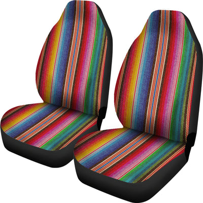 Rainbow Strpes Car Seat Covers