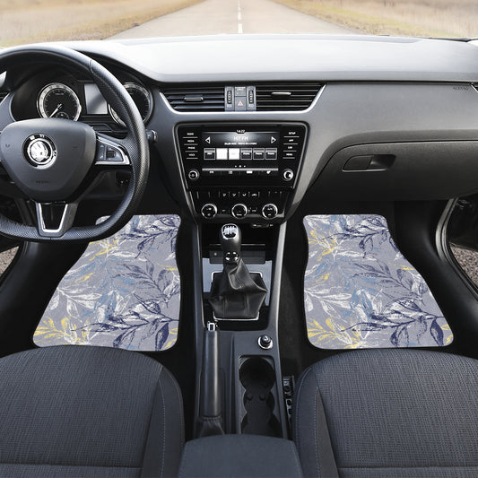 Abstract Floral 1 Car Floor Mats