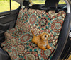 Mandalas Honeycomb Decor Car Back Seat Pet Cover