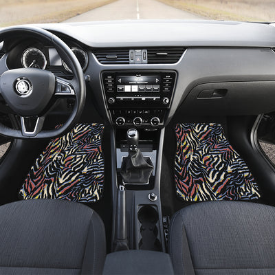 Colorful Animal Print Car Floor Mats