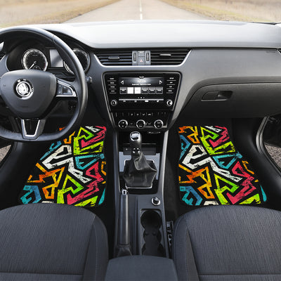 Colorful Abstract Car Floor Mats