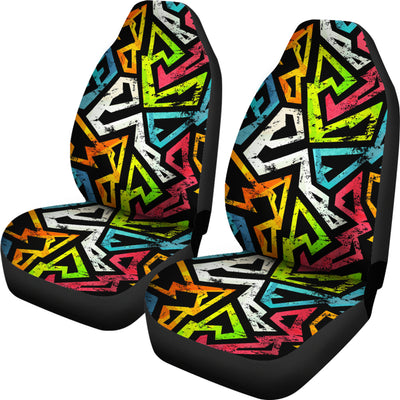 Colorful Abstract Car Seat Covers