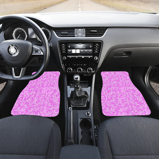 Pink Elegant Decor Car Floor Mats