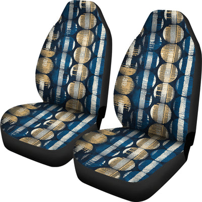 Abstract Circle Stripes Car Seat Covers