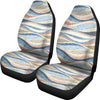 Abstract Waves Car Seat Covers