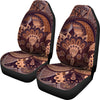 Brown Decor Car Seat Covers