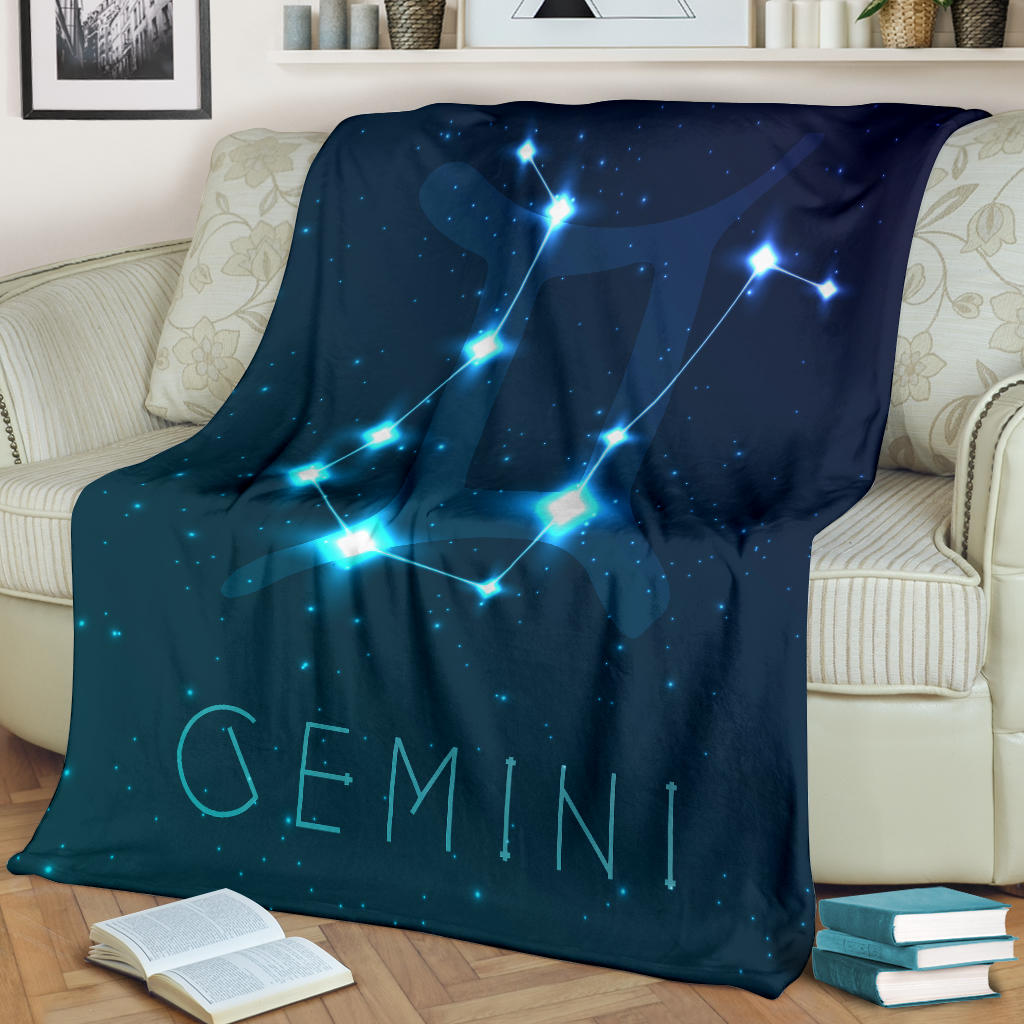 Gemini Zodiac Blanket