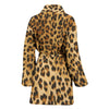 Womens Leopard Print Bath Robe