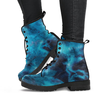 Bold Turquoise Womans Boots