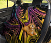 Abstract Swirls Car Back Seat Pet Cover