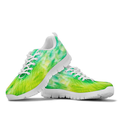 Yellow & Green Tie Dye Sneakers