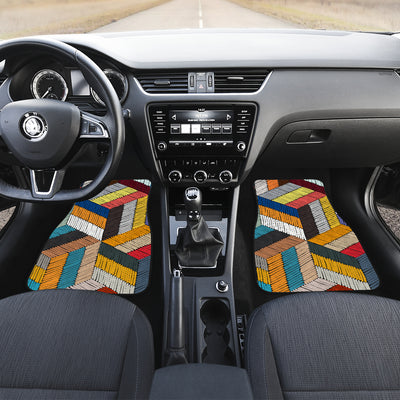 Colorful Plants Car Floor Mats