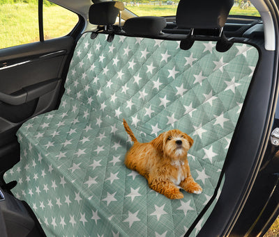 Star Pattern Car Back Seat Pet Cover