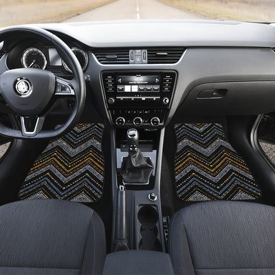 Ethnic Zig Zag Car Floor Mats