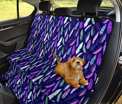 Feathers Car Back Seat Pet Cover