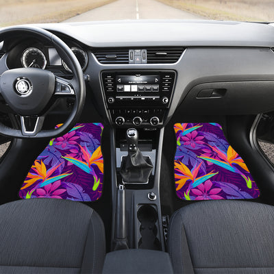 Colorful Plants Car Floor Mats