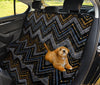 Ethnic Zig Zag Car Back Seat Pet Cover