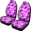 Purple Feathers Car Seat Covers