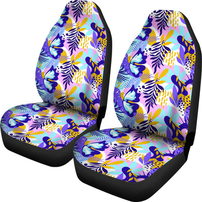 Colorful Floral Car Seat Covers