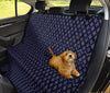 Classy Pattern Car Back Seat Pet Cover