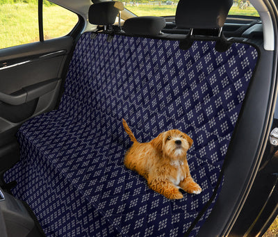 Classy Pattern Car Back Seat Pet Cover