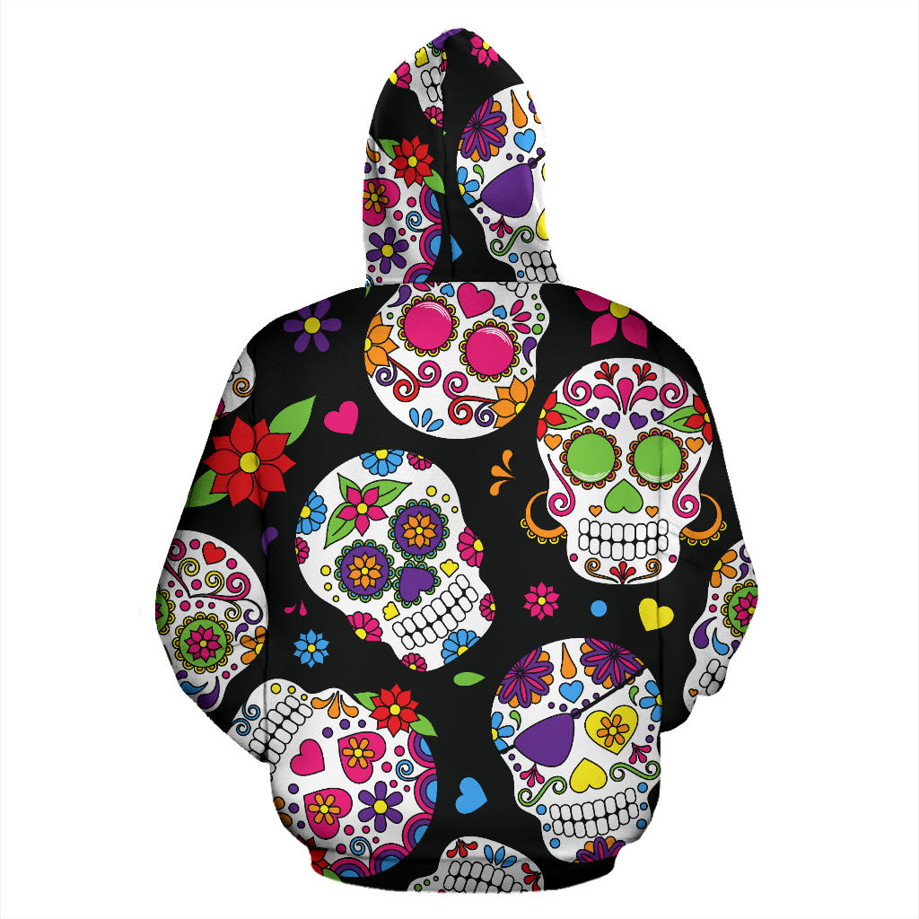 Colorful Sugar Skulls Hoodie