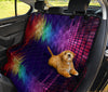 Colorful Equalizer Car BackSeat Pet Cover