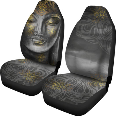 Gold Buddha Decor Car Seat Covers