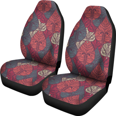 Tribal Leaves Car Seat Covers