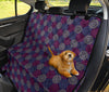 Abstract Dot Circles Car Back Seat Pet Cover