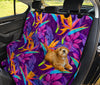 Colorful Plants Car Back Seat Pet Cover