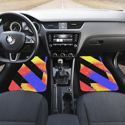 Colorful Abstract  Car Floor Mats