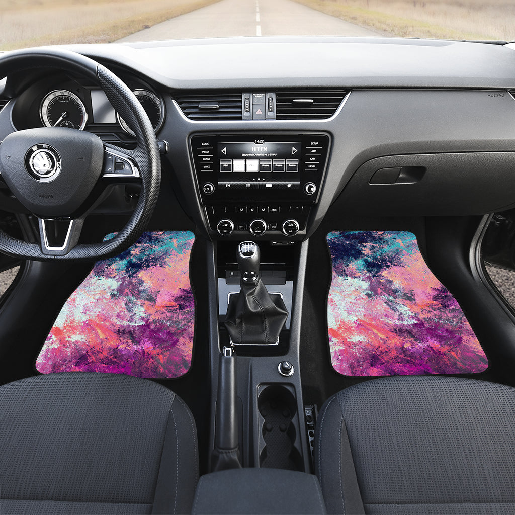 Pastel Abstract Car Floor Mats