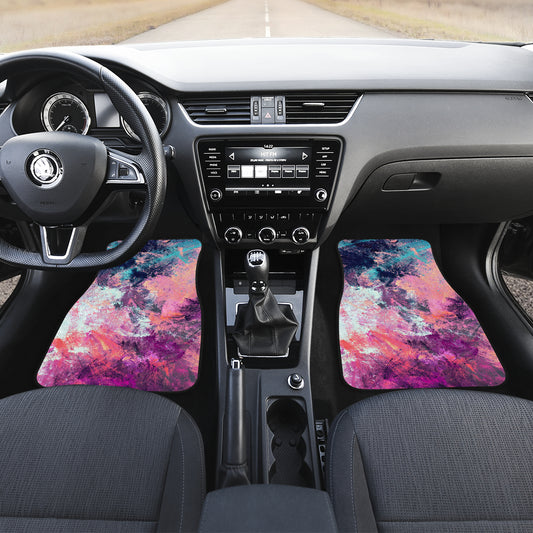 Pastel Abstract Car Floor Mats