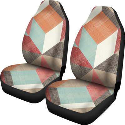 Abstract Diagonal Car Seat Covers